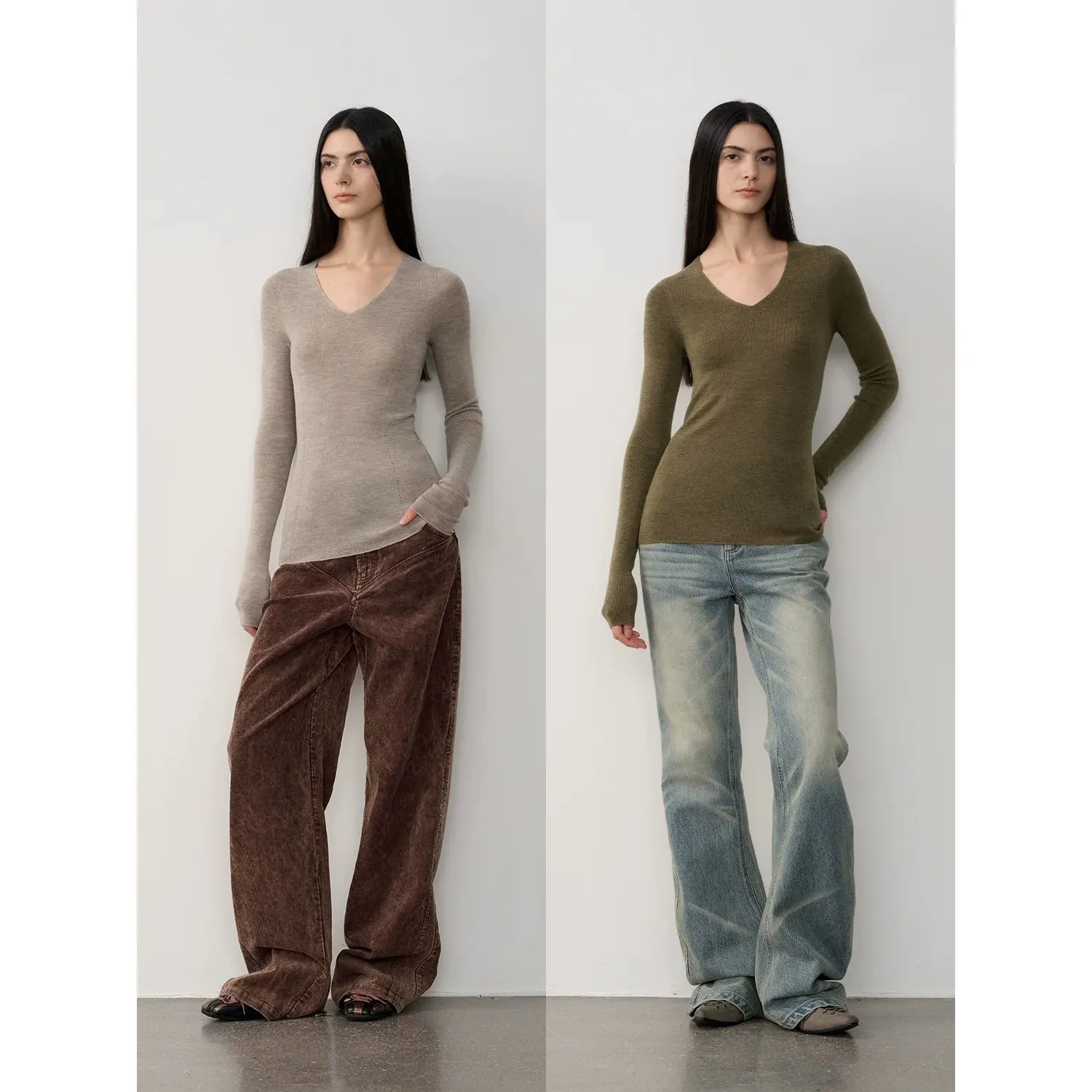 Merino V-Neck Sweater