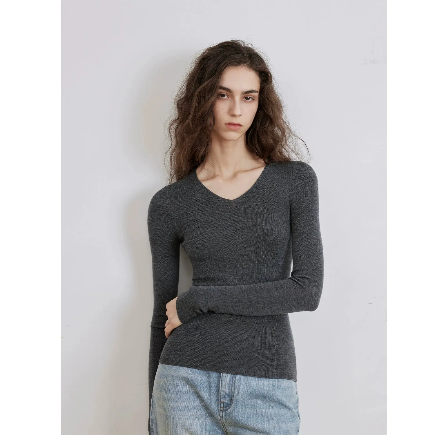 Merino V-Neck Sweater