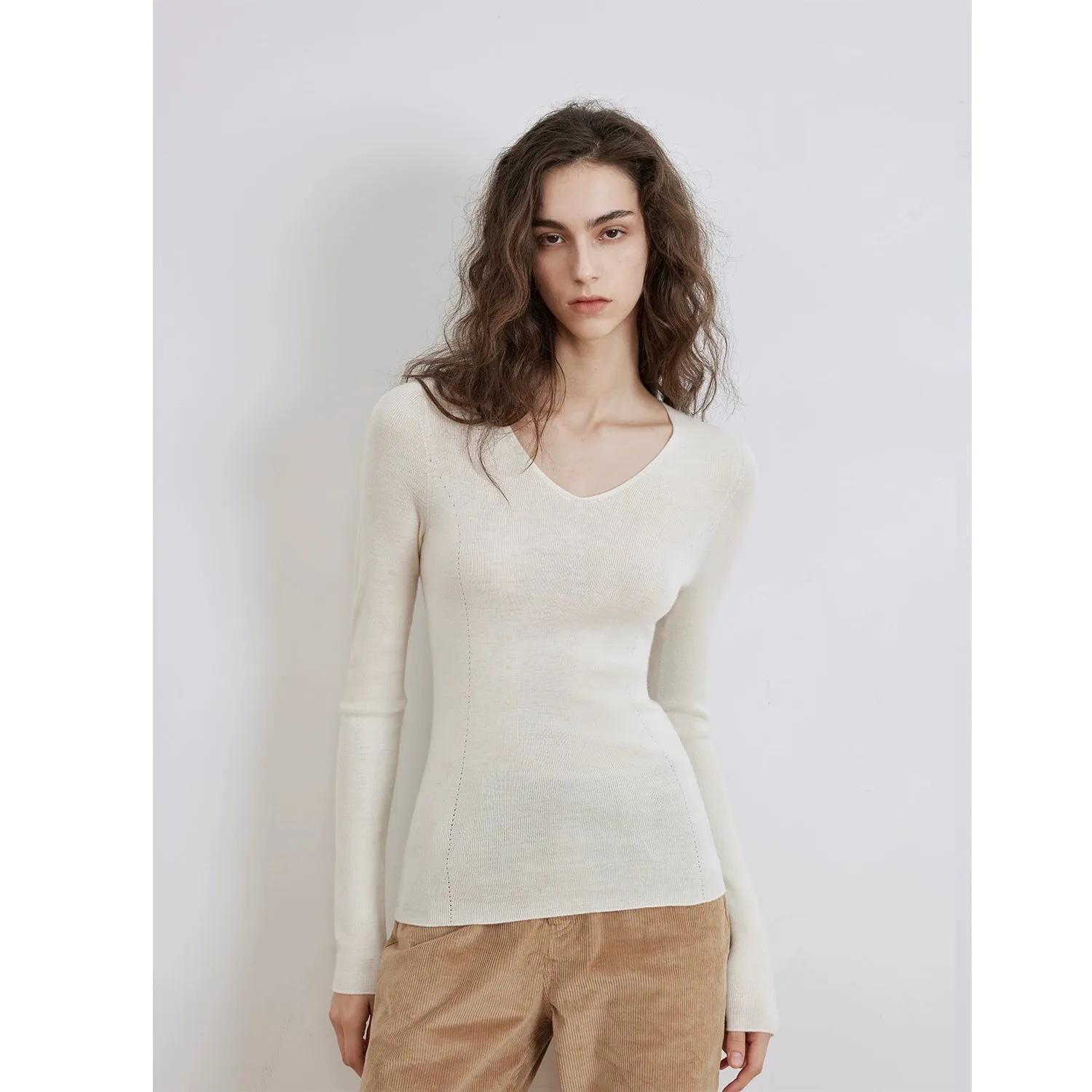 Merino V-Neck Sweater