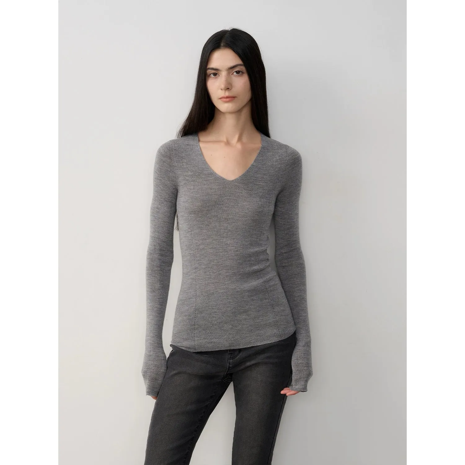 Merino V-Neck Sweater