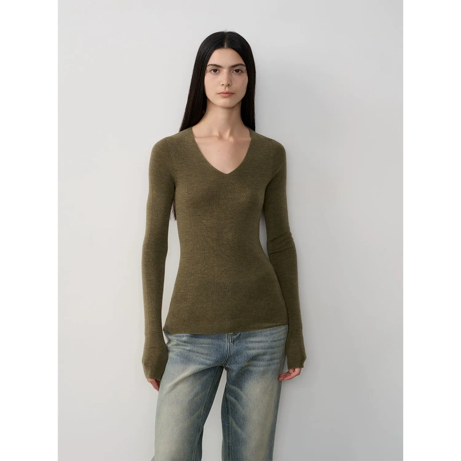Merino V-Neck Sweater