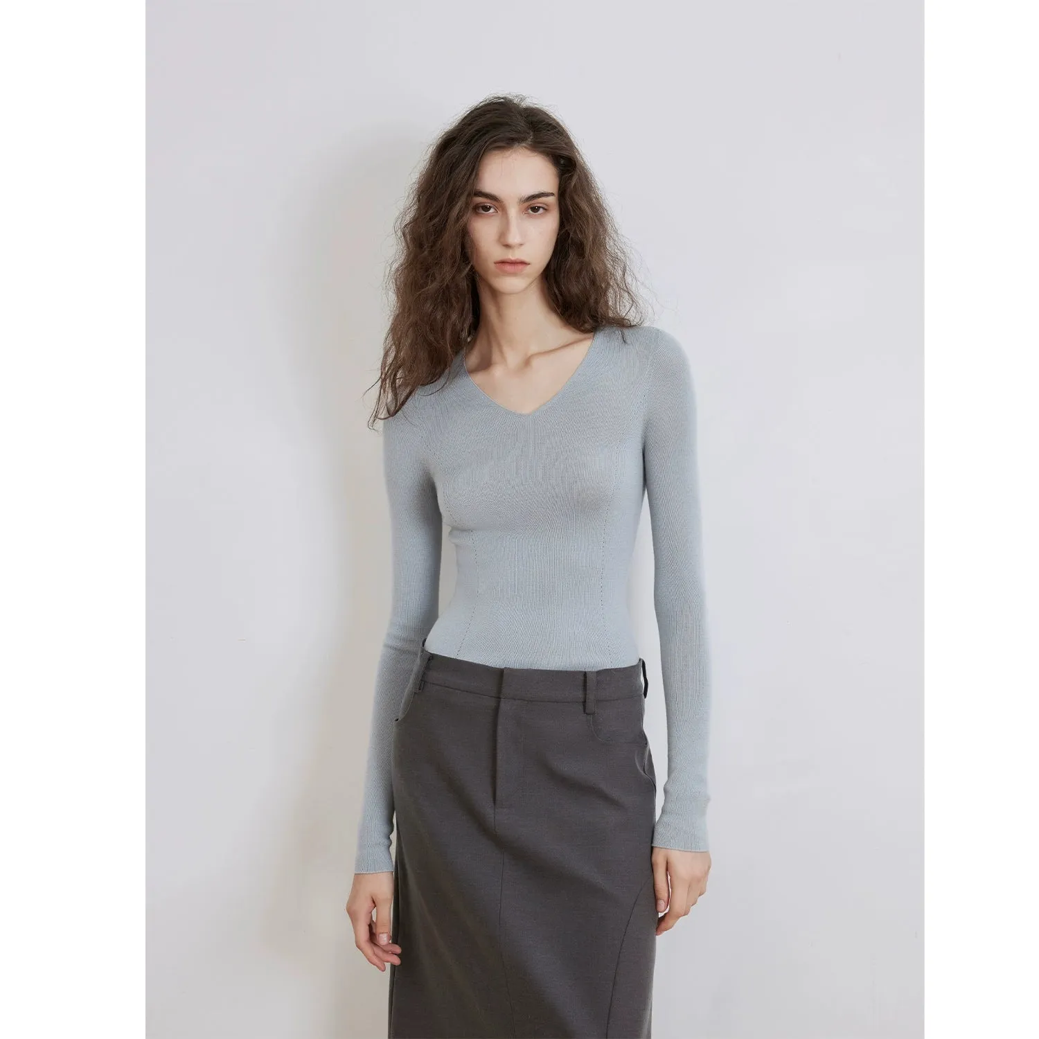 Merino V-Neck Sweater