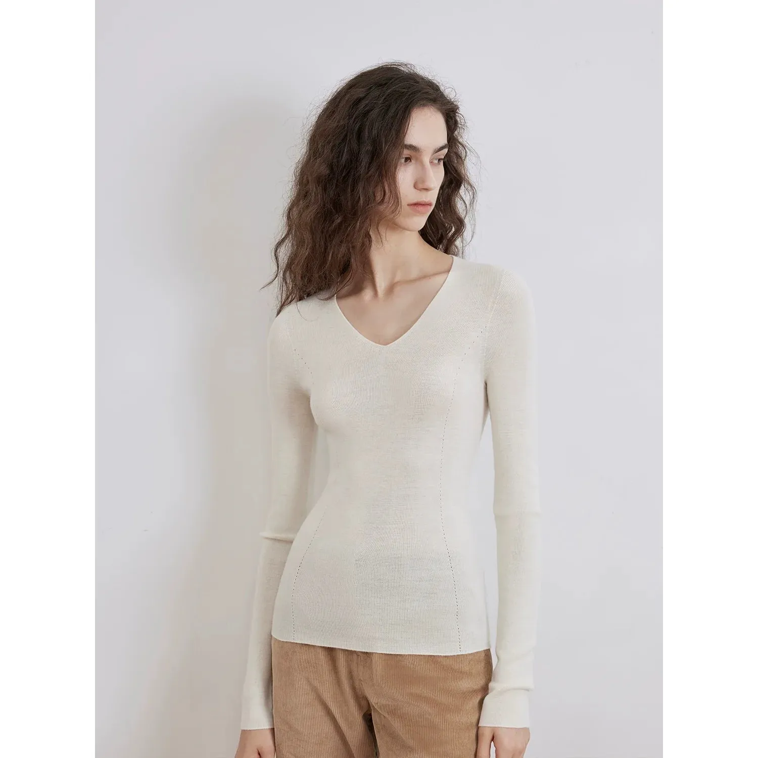 Merino V-Neck Sweater