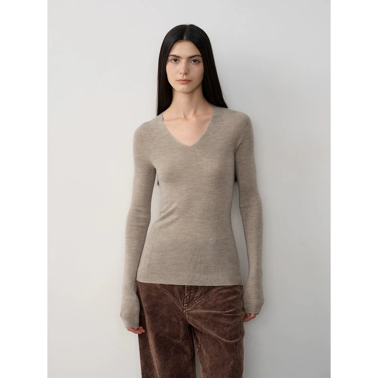 Merino V-Neck Sweater