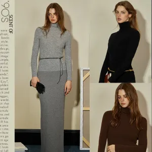 Merino Wool Turtleneck Sweater