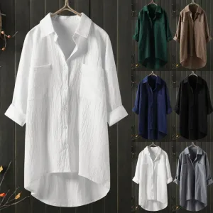 Mertxe® | Long-Sleeved Blouse With A Loose Fit