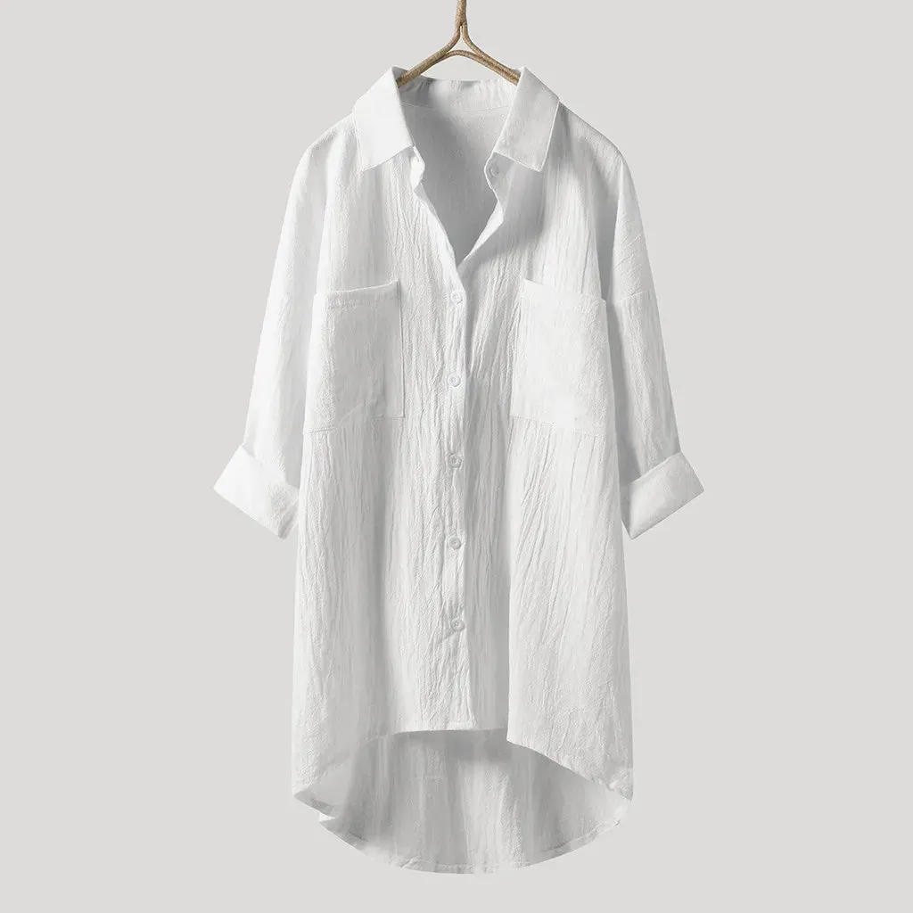 Mertxe® | Long-Sleeved Blouse With A Loose Fit