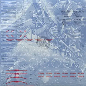 MG Slash Zaku Phantom Waterslide Decals [UV]