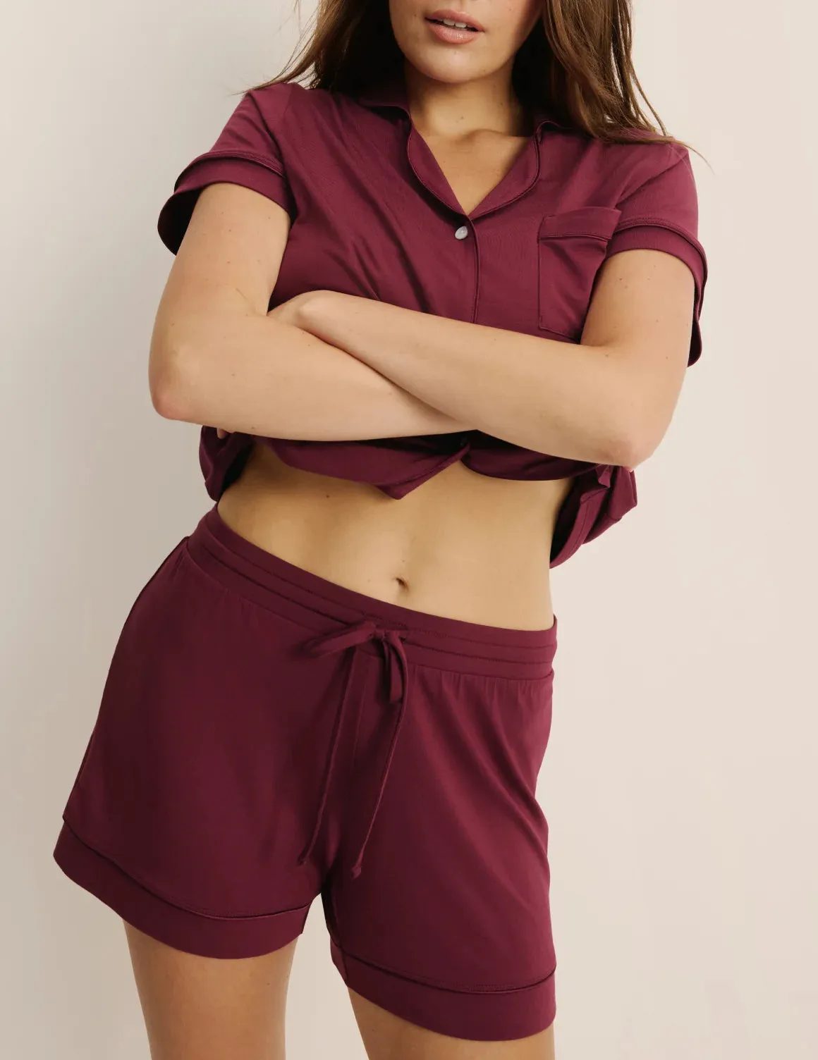 Modal Short Sleeve Sleep Set