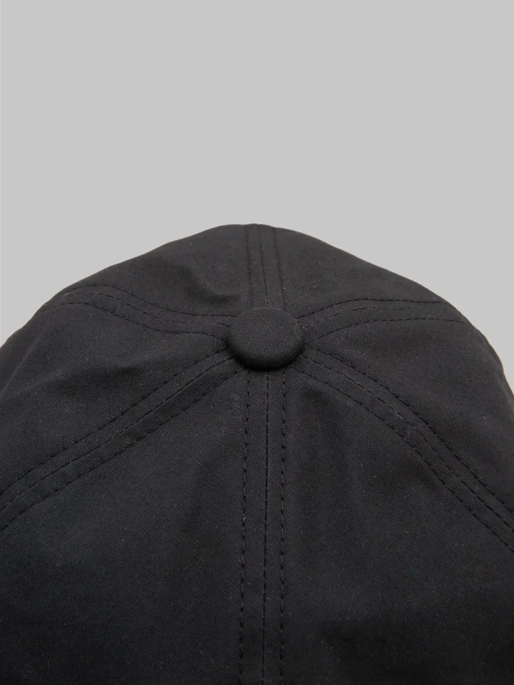 Mr. Fatman Waxed Cotton BB Cap Black