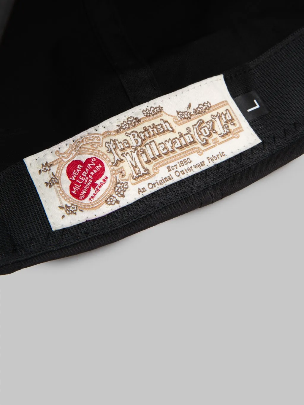 Mr. Fatman Waxed Cotton BB Cap Black