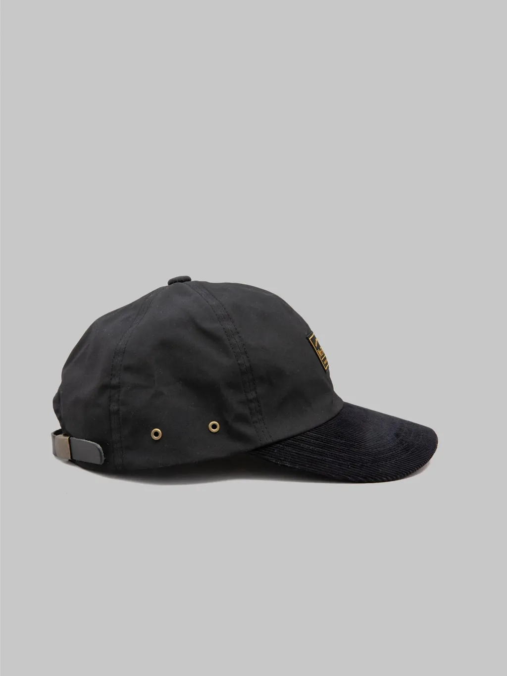 Mr. Fatman Waxed Cotton BB Cap Black