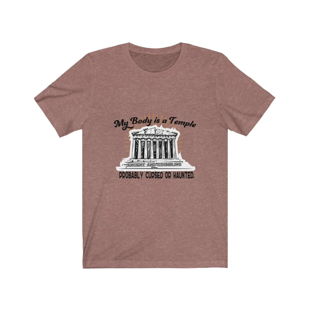 My Body is a Temple Jersey Short Sleeve Tee