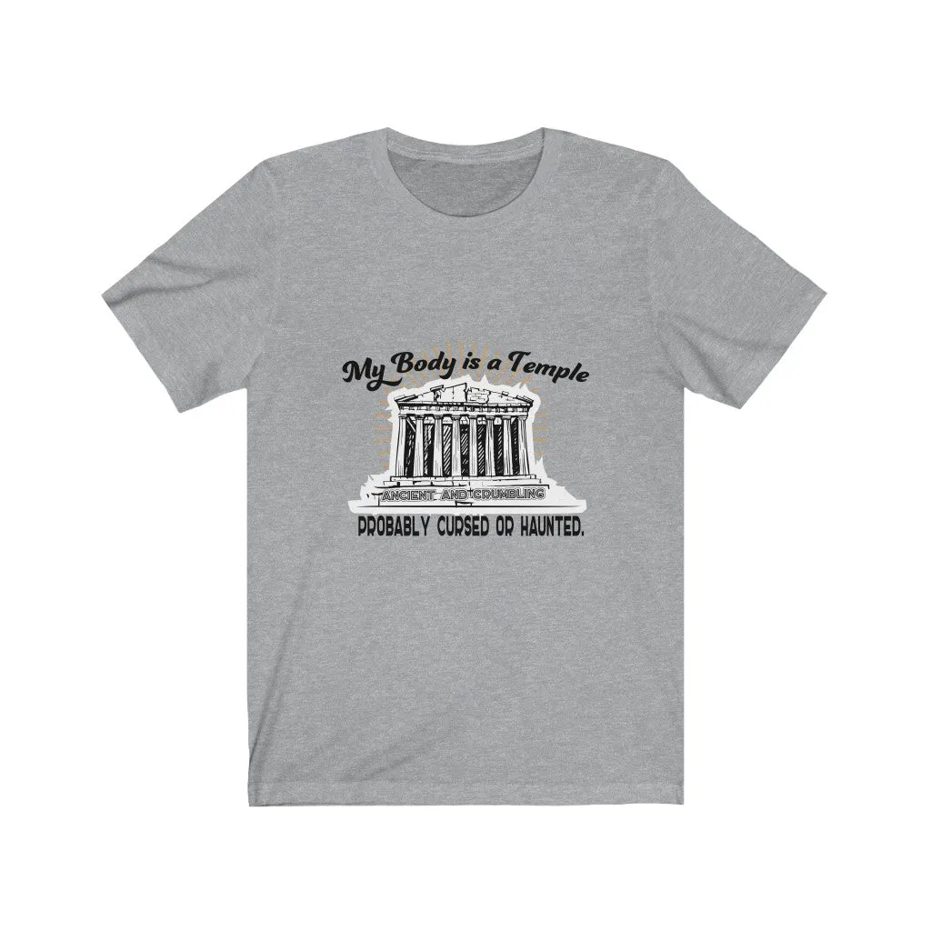 My Body is a Temple Jersey Short Sleeve Tee