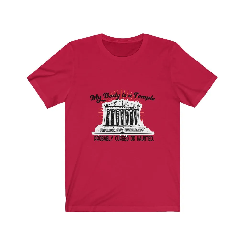 My Body is a Temple Jersey Short Sleeve Tee