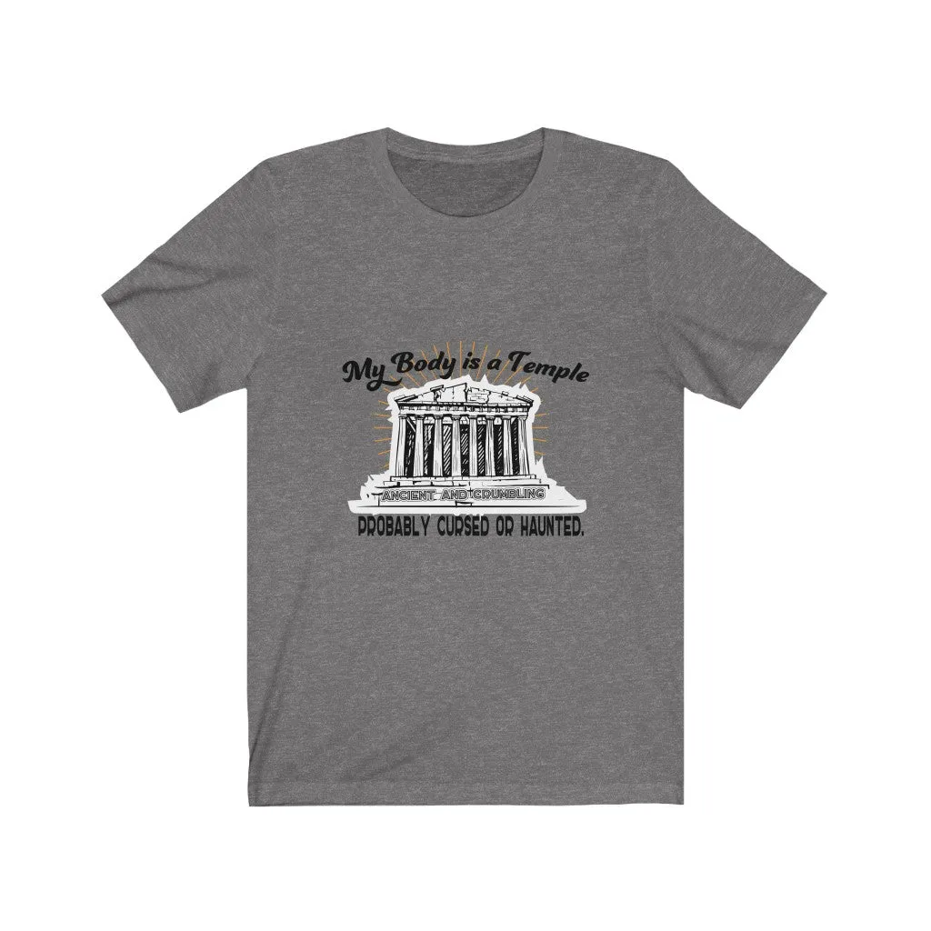 My Body is a Temple Jersey Short Sleeve Tee