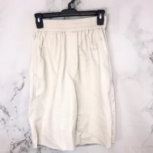 Nanushka cream off white shorts F14