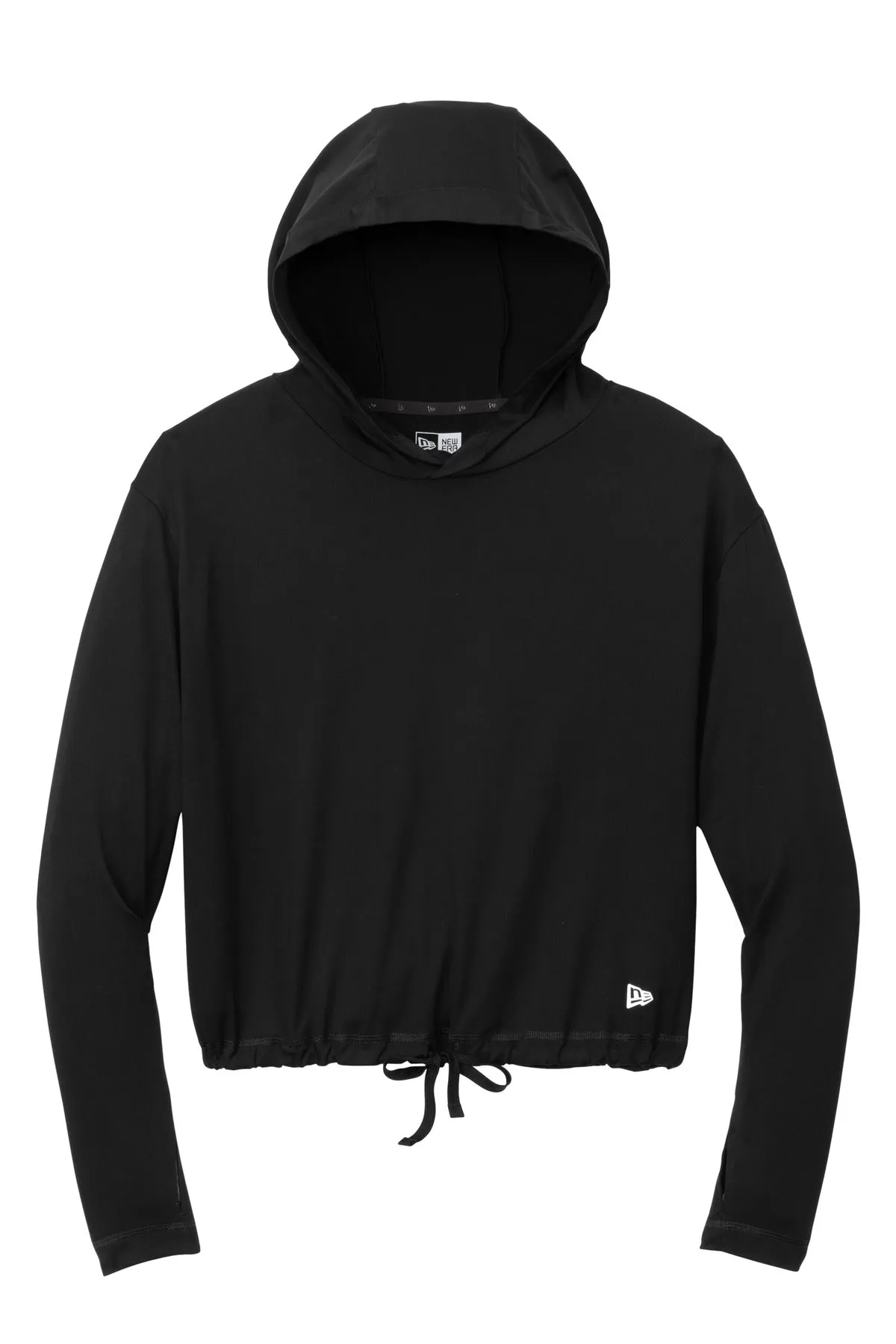 New Era Women's Power Long Sleeve Hoodie LNEA229 Black