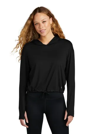 New Era Women's Power Long Sleeve Hoodie LNEA229 Black