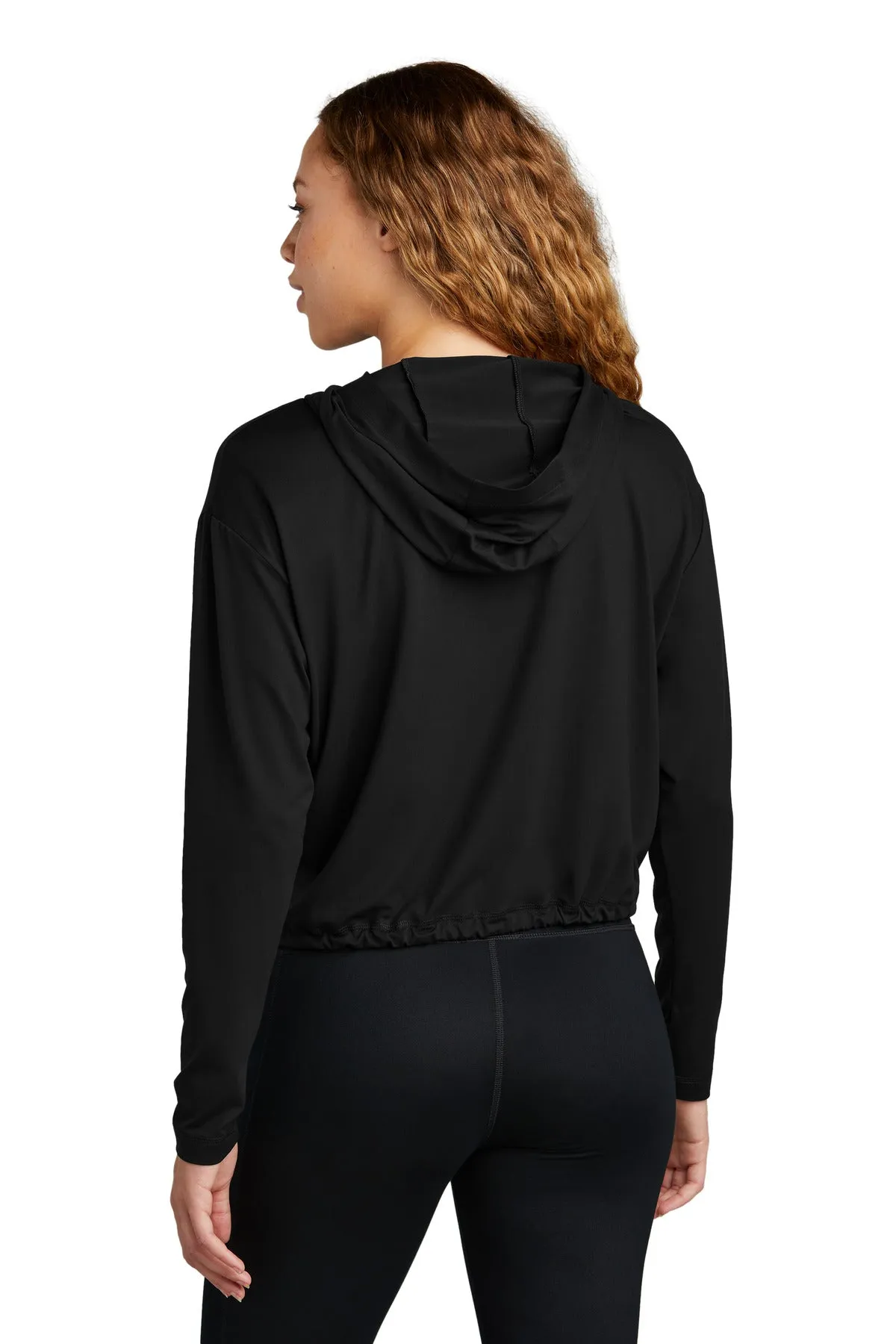 New Era Women's Power Long Sleeve Hoodie LNEA229 Black