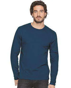 Next Level Men's Premium Long Sleeve Crew T-Shirt - 3601