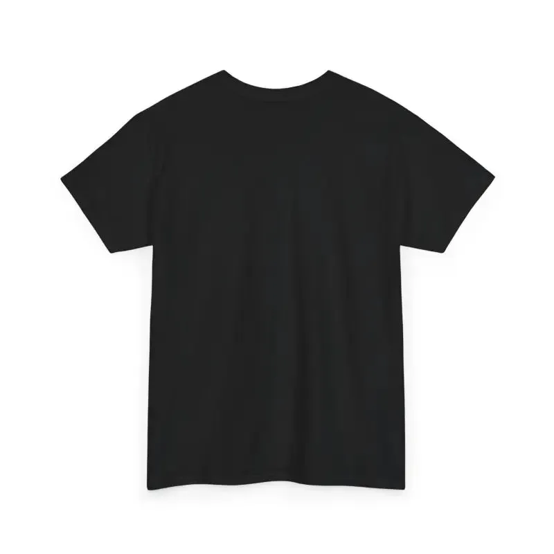 Night Unisex Heavy Cotton Tee with Taped Shoulders