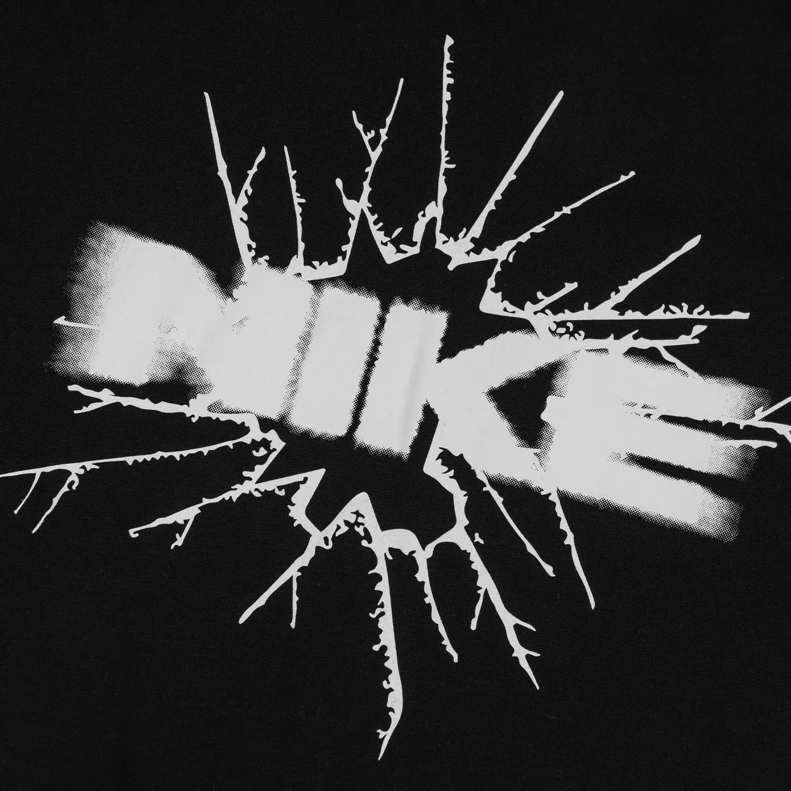 Nike Wordmark Graphic Dri-FIT T-Shirt - Black