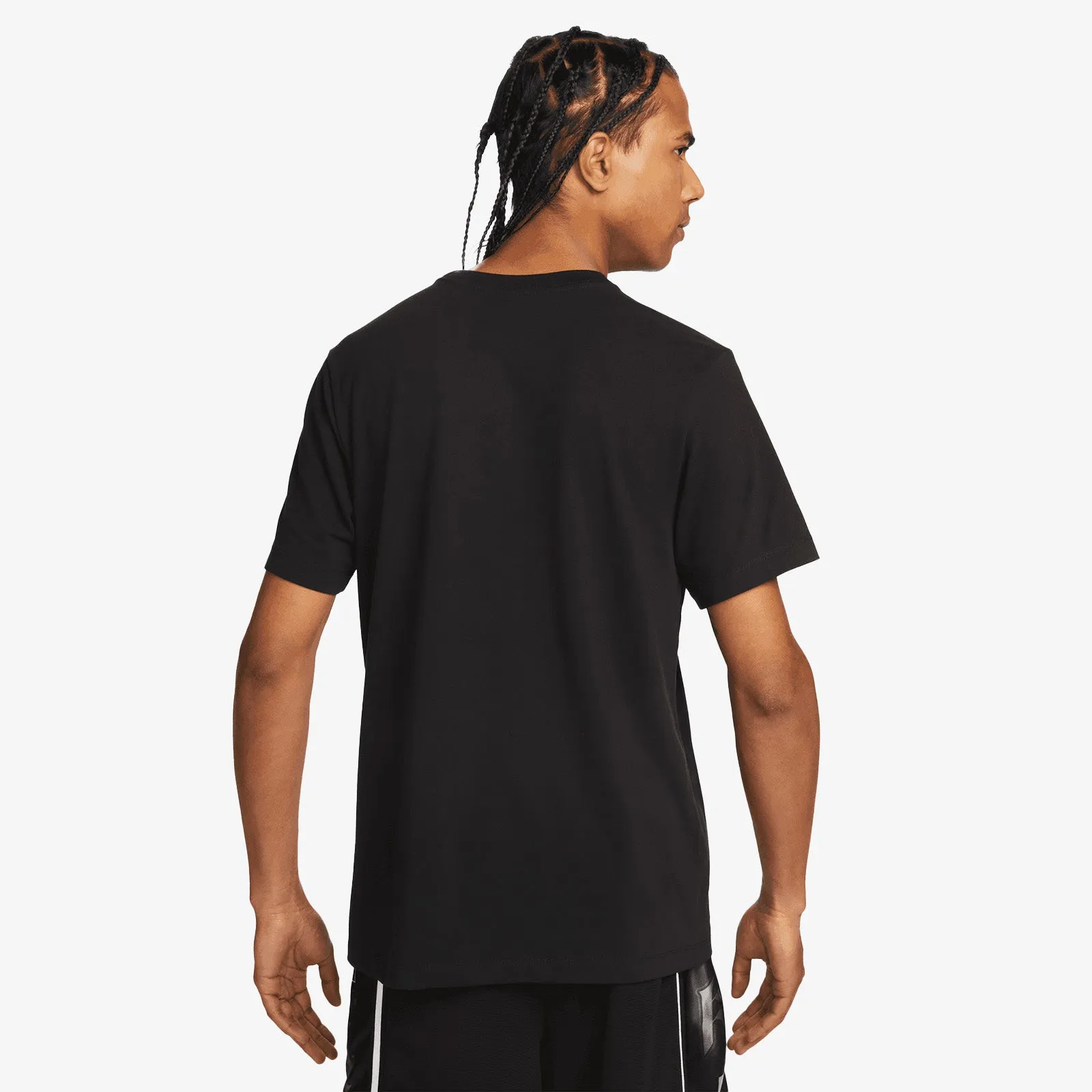 Nike Wordmark Graphic Dri-FIT T-Shirt - Black