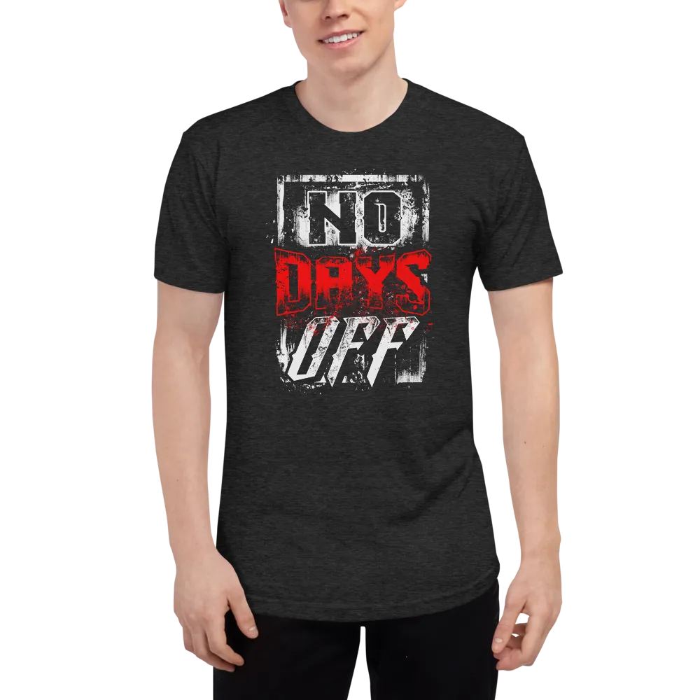 No Days Off | Men's Heather Dri-Fit Tee
