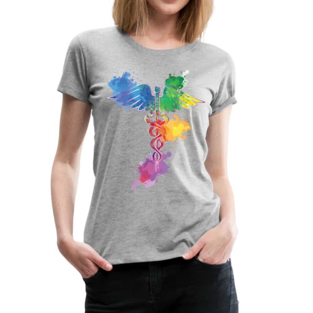 Nurse Caduceus Women’s Premium T-Shirt