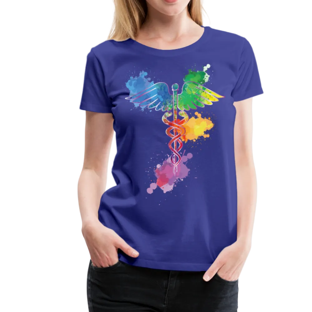 Nurse Caduceus Women’s Premium T-Shirt