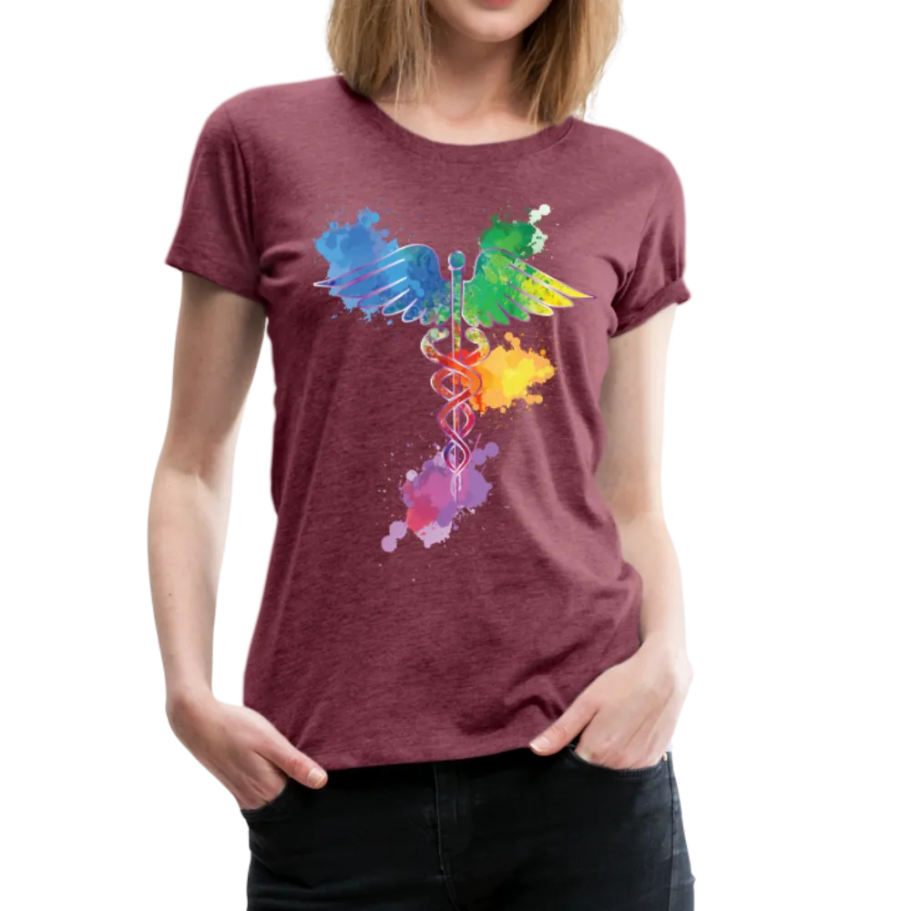 Nurse Caduceus Women’s Premium T-Shirt