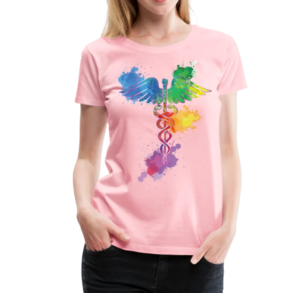 Nurse Caduceus Women’s Premium T-Shirt