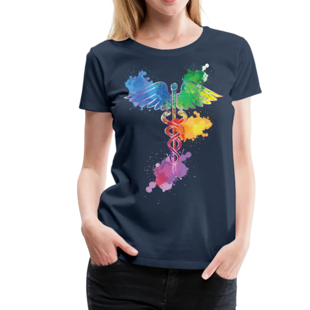 Nurse Caduceus Women’s Premium T-Shirt