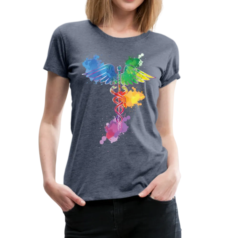 Nurse Caduceus Women’s Premium T-Shirt