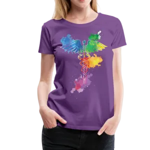 Nurse Caduceus Women’s Premium T-Shirt