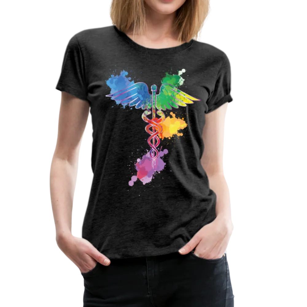 Nurse Caduceus Women’s Premium T-Shirt