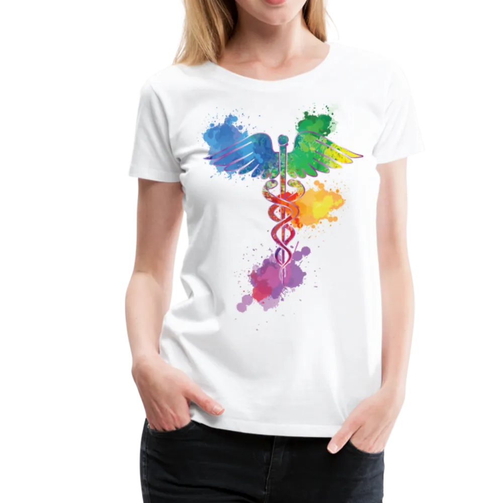 Nurse Caduceus Women’s Premium T-Shirt