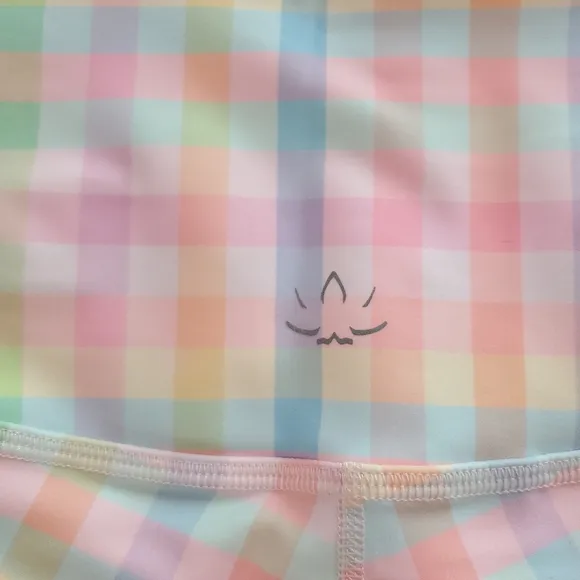 NWT Beyond Yoga Printed High-Waisted Bike Short Small