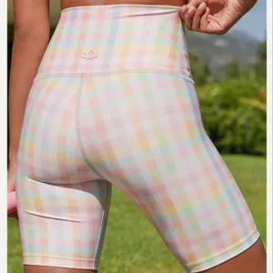 NWT Beyond Yoga Printed High-Waisted Bike Short Small