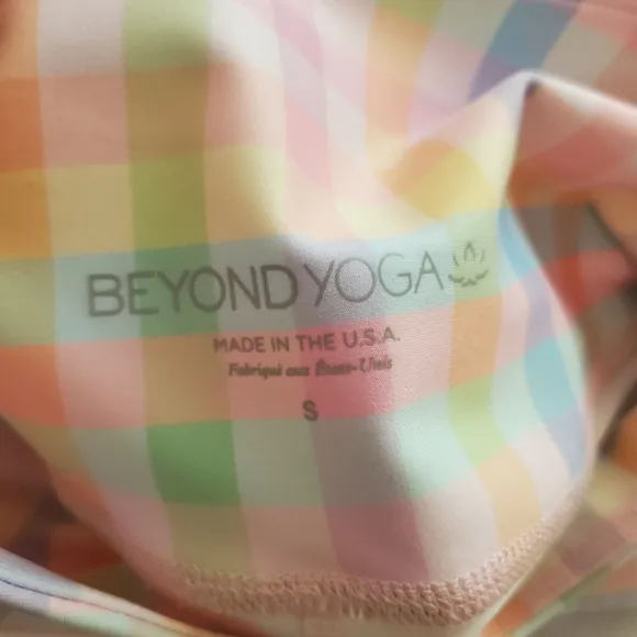 NWT Beyond Yoga Printed High-Waisted Bike Short Small