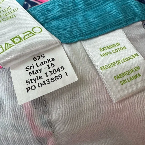 NWT Lily Pulitzer Private Island Scalloped Shorts. Size 6
