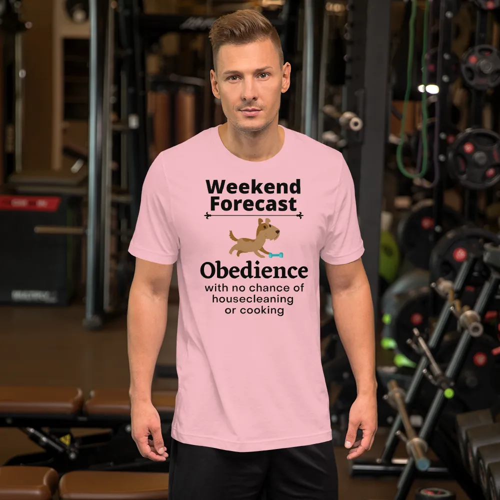 Obedience Weekend Forecast T-Shirts - Light