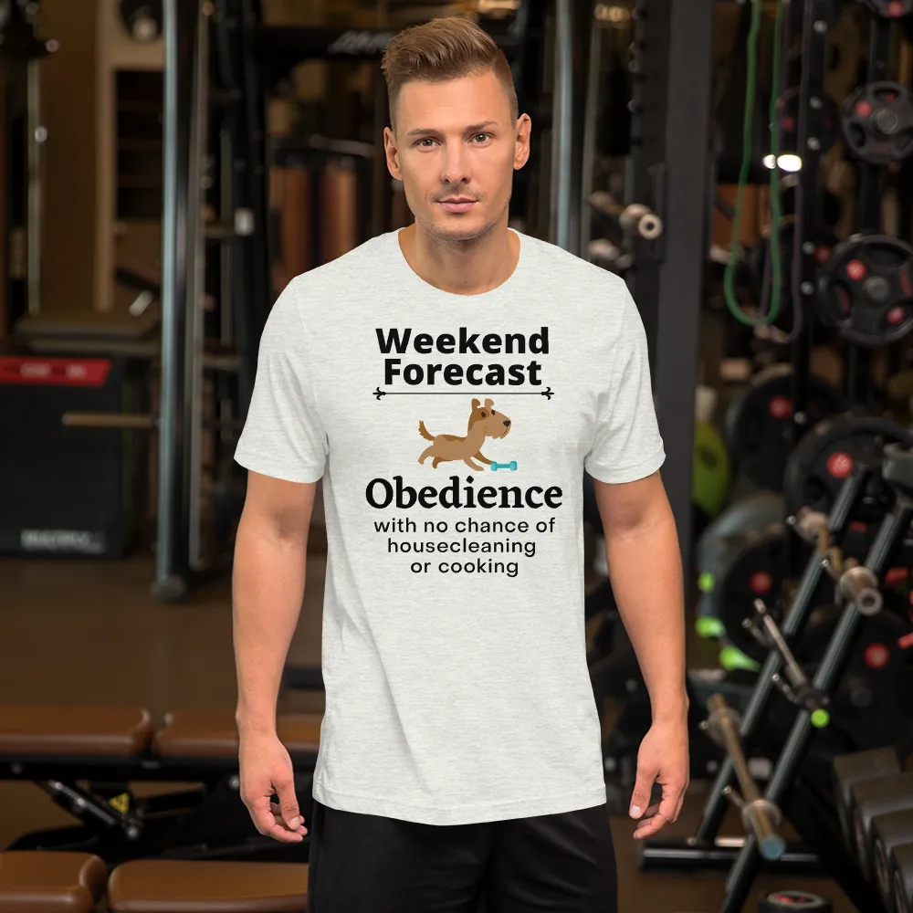 Obedience Weekend Forecast T-Shirts - Light