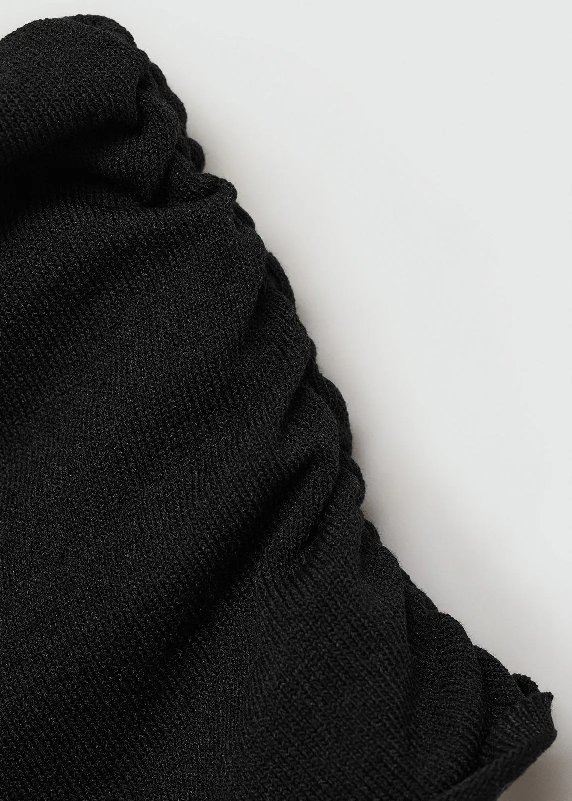 Off shoulders sweater - Black