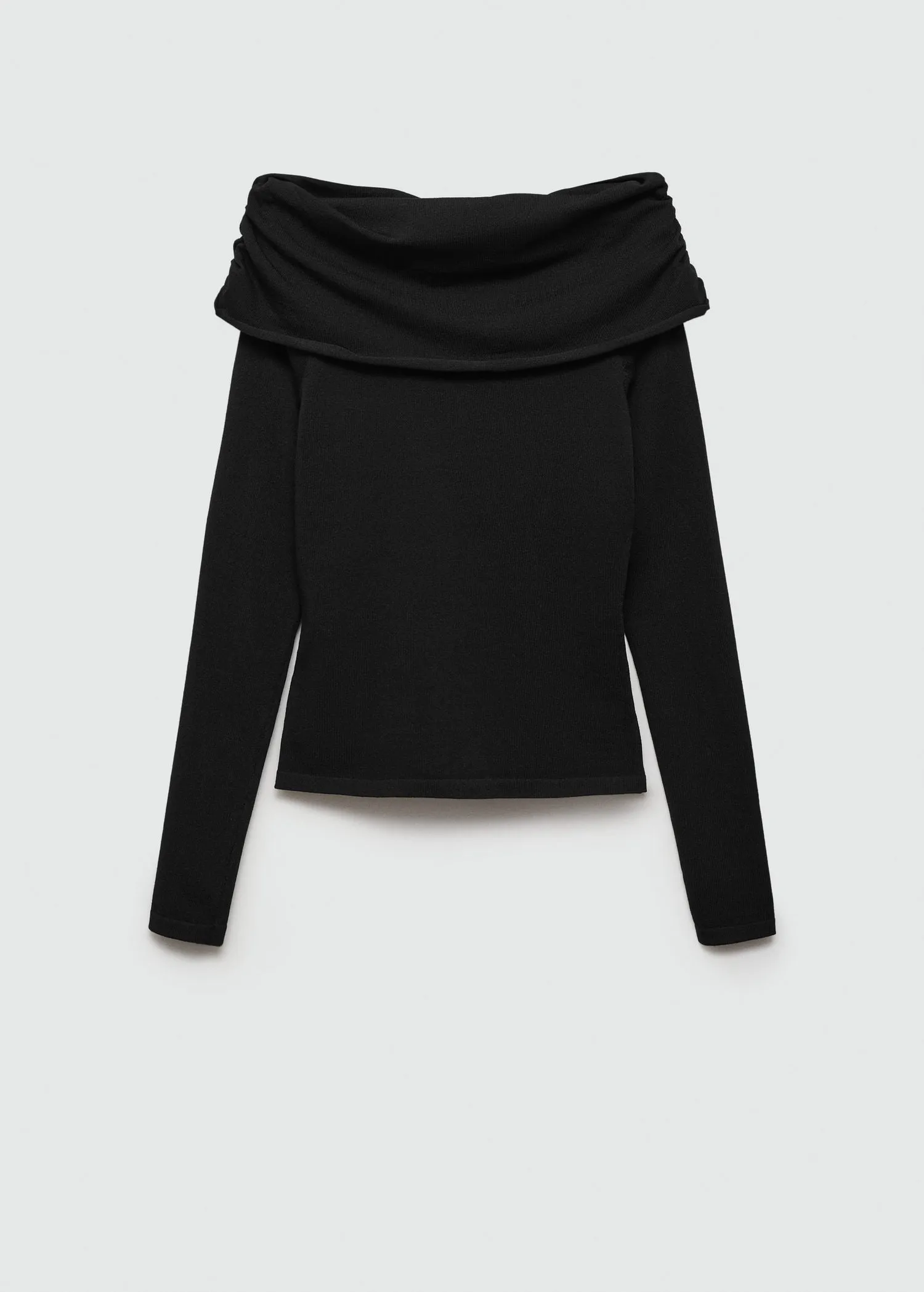 Off shoulders sweater - Black