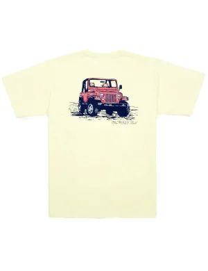 Offroad Tee (Light Yellow)