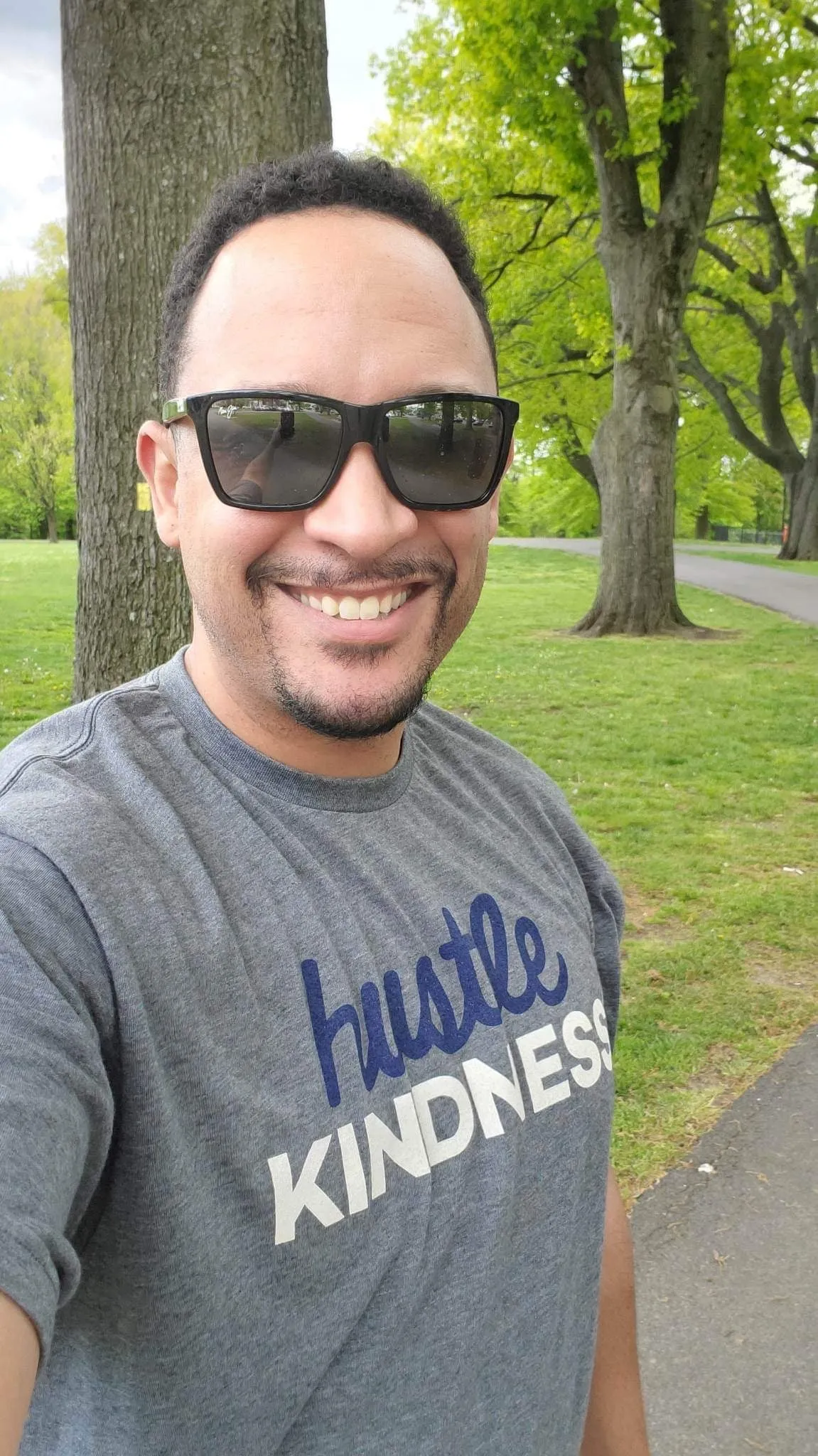 OG Gray and Navy HK shirt