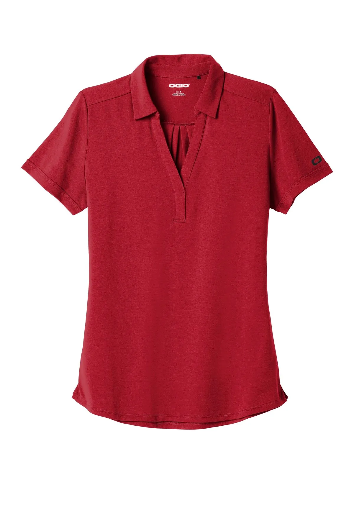 OGIO  Women's Limit Polo. LOG138 Signal Red