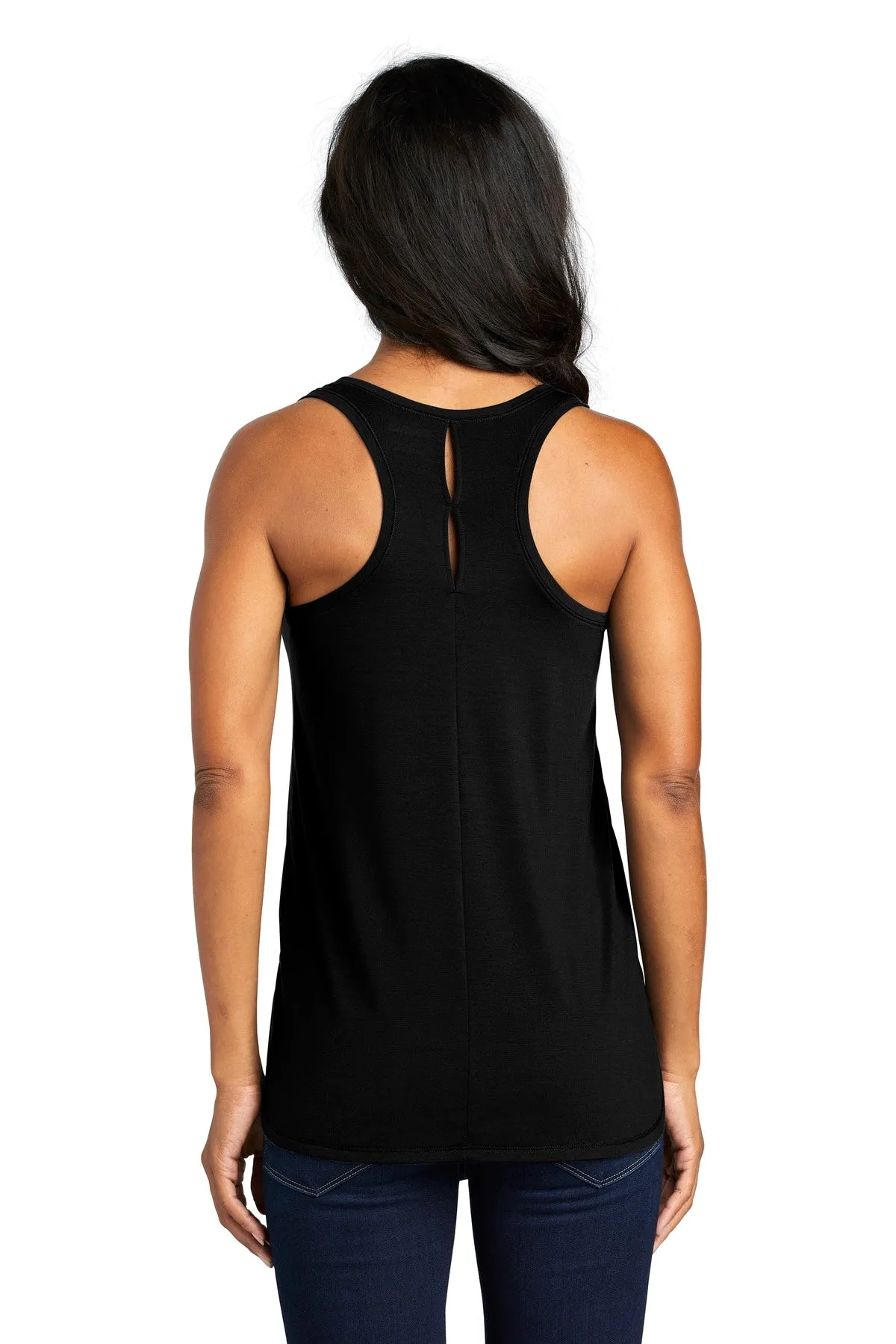 OGIO  Women's Luuma Tank. LOG801 Blacktop